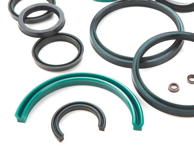 Hydraulic seals for high-pressure system sealing ensuring reliability and durability in industrial equipment.