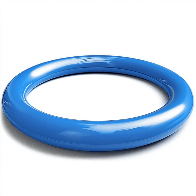 Blue PTFE coated O-ring