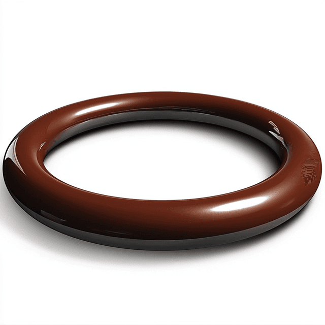 Brown PTFE coated O-ring