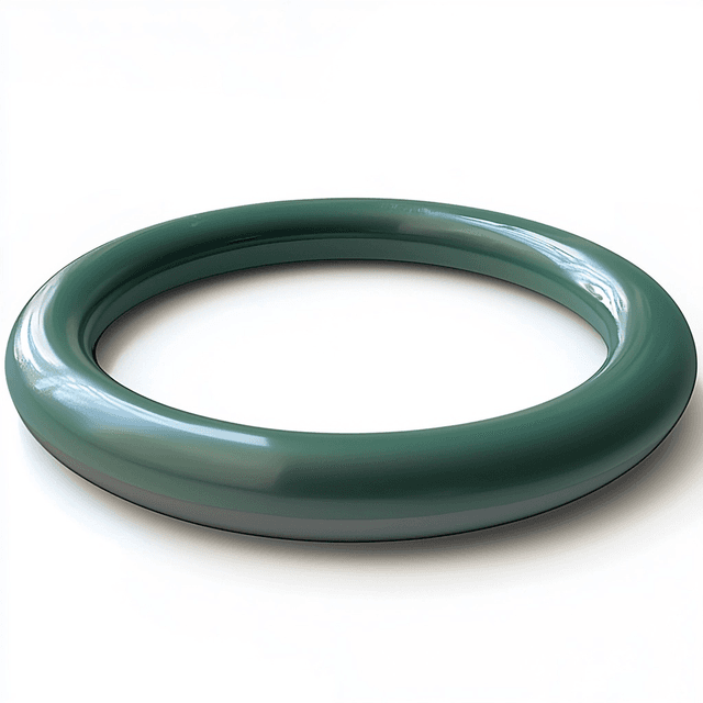 Green PTFE coated O-ring