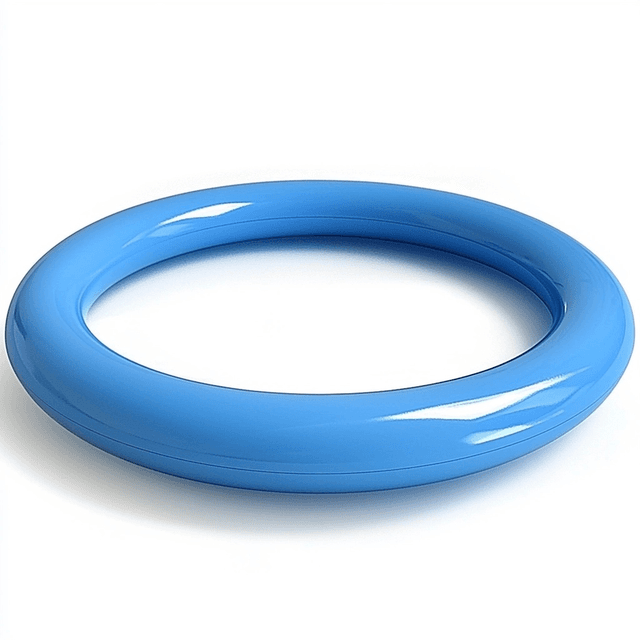 Light Blue PTFE coated O-ring