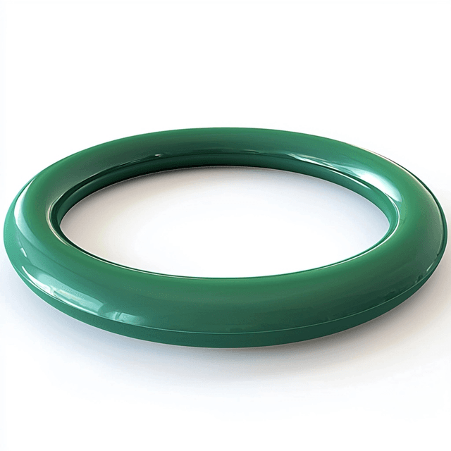 Light Green PTFE coated O-ring