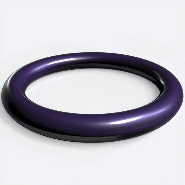 Purple PTFE coated O-ring