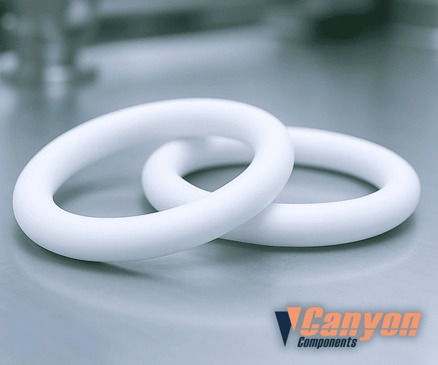 PTFE O-rings with cap seals, O-rings, Gaskets, Custom parts, Canyon Components