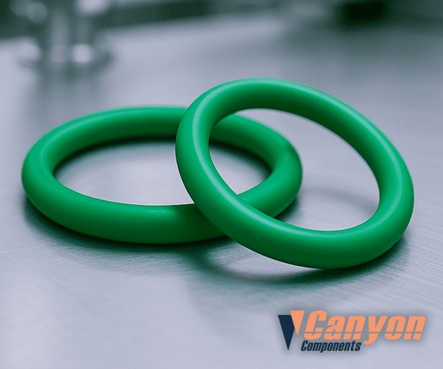 HNBR O-rings with high strength, oil resistance, and durability in chemical and oil and gas uses.